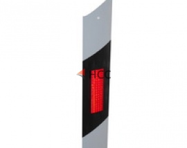 Пластиковый дорожный сигнальный столбик ГОСТ Р 50970 пластик